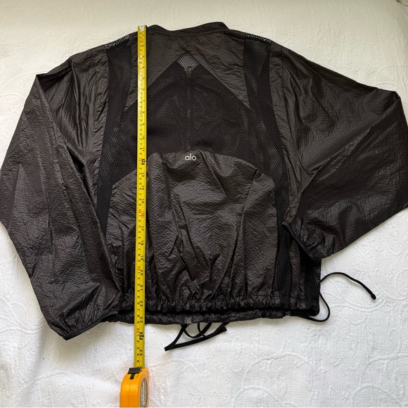 ALO Yoga Women's Black Lightweight Sunset After Yoga Jacket. Size M - Picture 14 of 14